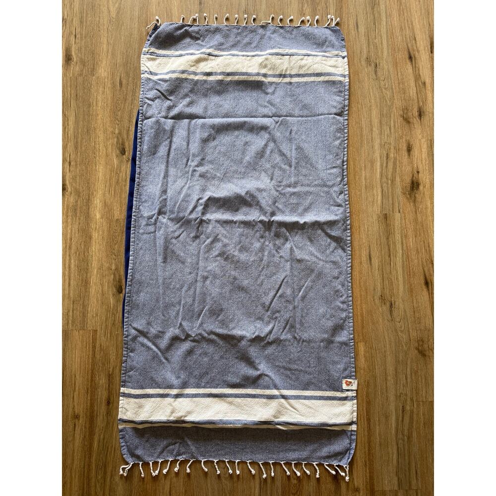 Sun & Surf Blue Beach Towel 61”x30”